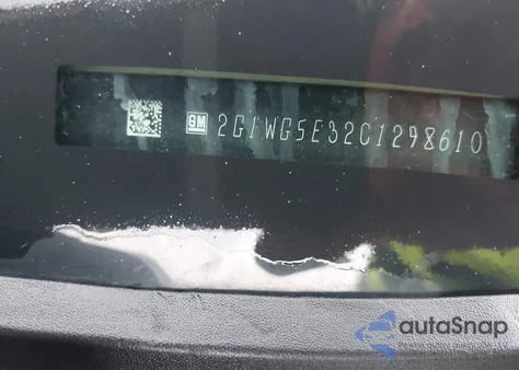 2012 Chevrolet Impala Lt z USA, uszkodzony, nr VIN 2G1WG5E32C1298610